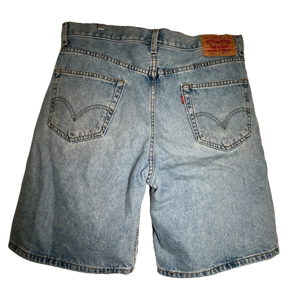 Vintage Levi’s 550 Relaxed Fit Denim Shorts 34